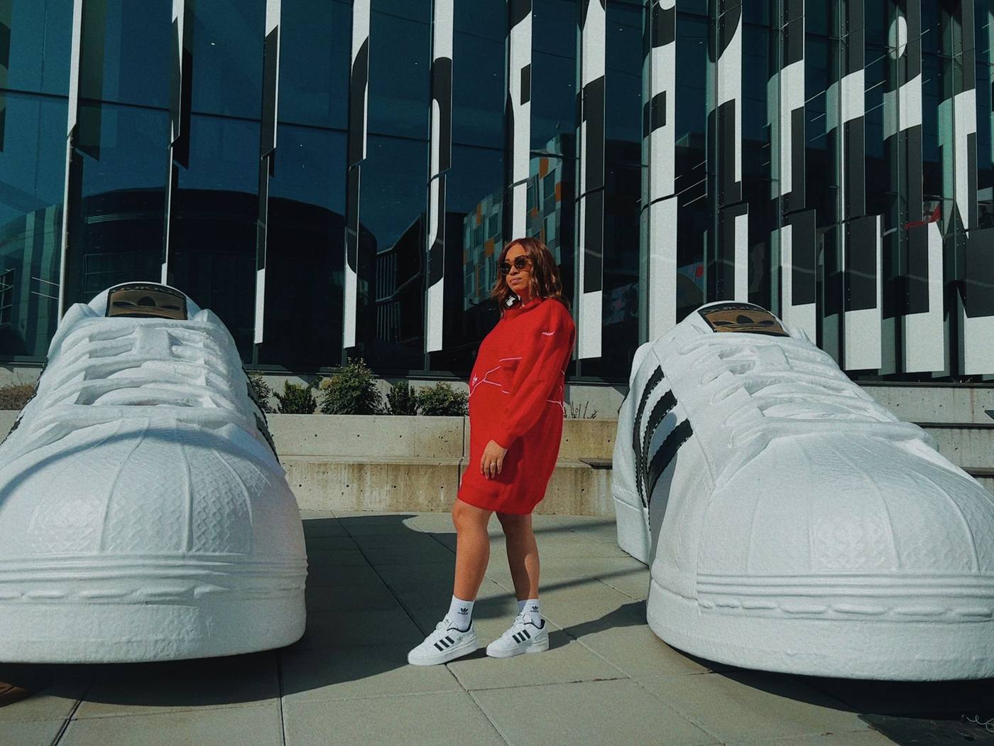 Lady CoCo at Adidas Headquarters